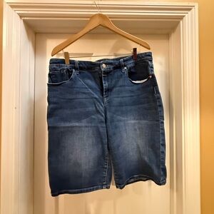 Chico's Classic Blue Jean Shorts